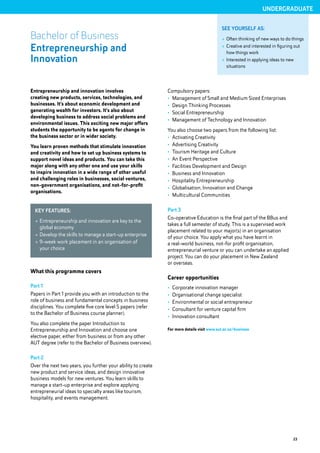 AUT Undergraduate Study Guide | PDF