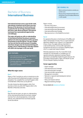 AUT Undergraduate Study Guide | PDF