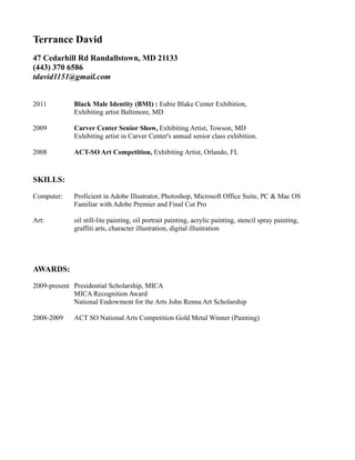 Resume art | PDF