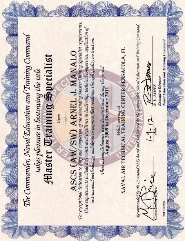 linked in cert master training specialist master training specialist