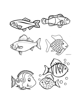 Smart with Art: Fish Examples Reference Sheet