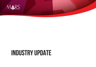 Research Specialist
INDUSTRY UPDATE
 