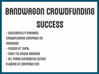 Crowdfunding Pres.