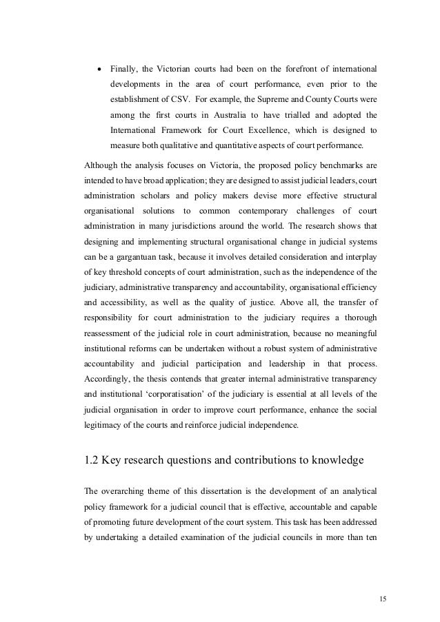 Phd thesis examination questions