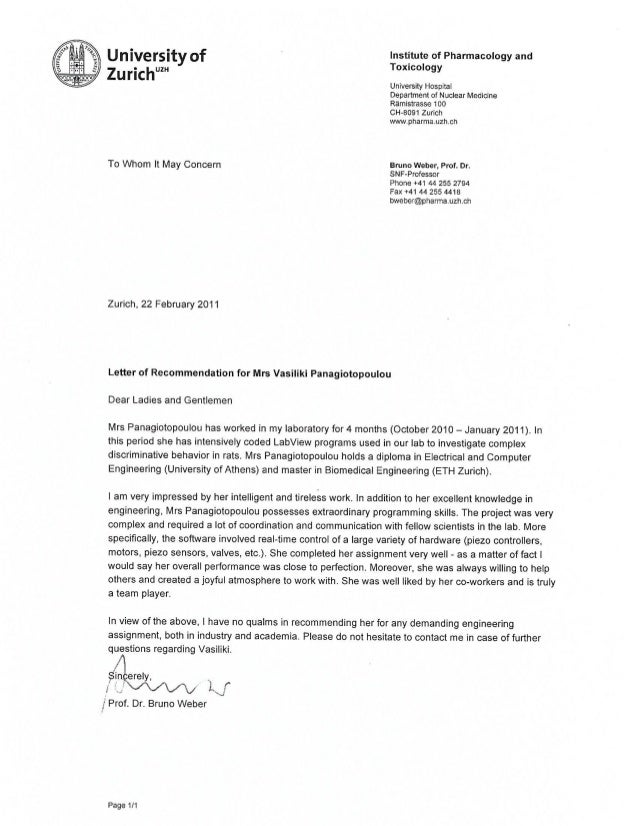 letter of recommendation template business letter of recommendation template business