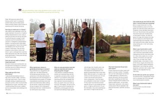 20 | AMERICAN LIFESTYLE MAGAZINE AMERICAN LIFESTYLE MAGAZINE | 21
flower. We’ll grow one variety of corn
because we don’t want it crossing with
another variety, but we’re able to grow
twenty varieties of beans or fifty varieties of
tomatoes and still maintain that purity.
How long can seeds exist in a freezer?
Most seeds can last indefinitely; in fact, the
largest seed bank in the world is in Svalbard,
Norway, beyond the Arctic Circle. Crates of
seeds are sent there from all over the world
for safe and long-term storage in a steel
compound some five hundred feet into a
mountain. It’s designed to withstand global
disasters, insuring the world’s food supply
for future generations. Some of the varieties
that Blackberry Farm has are the same
varieties in that freezer. There are some
exceptions, such as onions, carrots, and
lettuce. I grew a cantaloupe from a seed that
hadn’t been grown since 1987, and it had 100
percent germination. If money were like that,
we’d be in great shape.
Have you sent any seeds to Svalbard
Global Seed Vault?
We haven’t directly sent anything there, but
the Seed Savers Exchange has, so we like to
think that some of our seeds are there just
from our sharing with the SSE.
What made you fall in love
with history?
I really became fascinated by history in
high school, and after college, I wanted to
teach high school history. I went to school
and began working at a gardening nursery
during the summers, where I discovered that
although history is great, I love plants. Once
I started working at the nursery, suddenly
all of my history papers had something to do
with plants.
What inspired your interest in
gardening and working in a nursery?
My grandmother was a big gardener and
a great cook—she really inspired that
link between growing and eating. In the
summertime, on hot days when everyone
else wanted to be at the swimming pool, I’d
be picking beans and tomatoes. On Sundays,
my grandmother would always have a big
meal for the whole family. Before walking
into her kitchen, I’d hear the lid rattling on
the top of a big pot, full of collard greens
simmering on the stove. I looked forward to
her collard greens every Sunday.
What are some personality traits that
make you especially well-suited to
being the garden manager?
I think tolerance is tremendous because
whether you’re growing things naturally
or organically, you have to show a certain
tolerance. If you worked for weeks to get
everything tied up, fed, and weeded, and
then a big storm came and knocked it all
down, you wouldn’t throw your hands up;
you’d say, ‘That happens,’ and start all over
again. It’s also my love for teaching; here
at Blackberry, we have guests who have
not experienced walking through a garden
with the bugs, heat, humidity, plants, and
history that is dripping from the plants. I
think people have had epiphanies in the
garden by tasting things they’ve never liked
before. When you taste it in its habitat—that
tomato juice that drips down your arm and
is warm with the heat of the summer—
there’s nothing better. I think the trade is
just a willingness to share what I’ve learned.
It’s like a seed; if you have that one bean
seed left, but put it in your pocket and never
grow it, it might as well be extinct. It’s just
like information; if you know something and
don’t share it, it might as well not exist.
How much interaction do you have
with visitors?
At least 50 percent of my day is spent with
guests in one way or another. The people
who visit have really bought into the farm-
to-table experience. It’s become such a
popular destination. Not only can guests
participate in gardening, but there’s also
a group of people (myself included) on the
property called artisans—our jam maker,
cheese maker, and butcher—who conduct
cooking classes. We pick vegetables, take
them into the kitchen, cook them, and serve
a meal.
How closely do you work with the chefs
there, in terms of what you’re growing?
We’re in contact all the time; I’m in the
kitchen sometimes as much as I’m in the
garden. Our chefs and culinary staff come to
the garden, and we talk about what they’d
like to see. They talk about what quantities
they’d like to have, and I introduce them
to some specific varieties. The chefs are
going to do magic with whatever we bring,
but we’re going to try and bring the most
interesting things from the garden. I think
that’s what kind of sets us apart. We’re not
doing anything new—in fact, we’re doing
everything old.
What is your favorite dish to cook?
It’s probably a little trite, but I love salads.
I don’t know how a salad ended up being
iceberg lettuce with the ranch hose turned
on it; that’s what a salad is not. It can be
anything. In the winter, you’ve got root
crops, so you can make carrot, radish,
and fennel salads. In the summer, it’s too
hot for lettuce, arugula, and all those nice
greens, so we make a salad of nothing but
edible flowers, such as day lilies, wisteria,
paulownias, and herbs; that’s a salad. I think
salads are more adaptable than any
other thing.
Do the chefs ever ask for your opinion?
Our executive chef is a big gardener himself,
and I’m a wannabe chef, so we really geek
out on food and plants constantly.
What is your favorite dish made at
the resort?
My favorite dish is the chef’s chicken
and dumplings.
My grandmother was a big gardener and a great cook—she
really inspired that link between growing and eating.
“
 