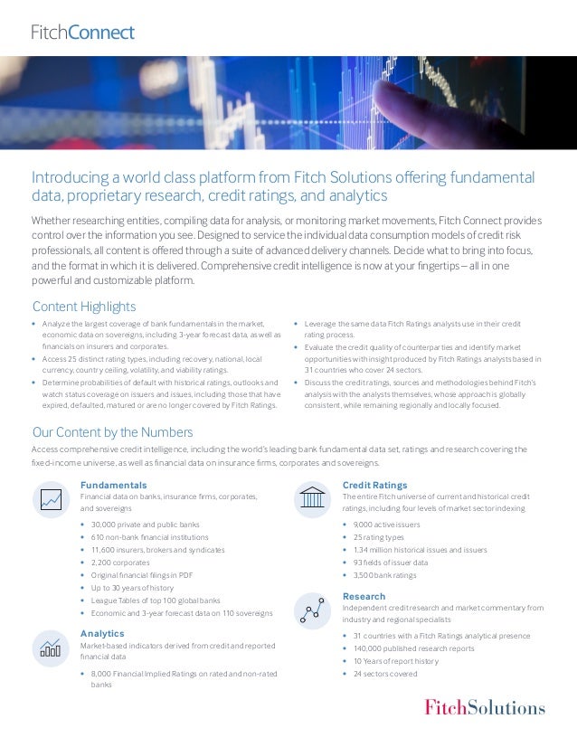 Fitch connect Clearance