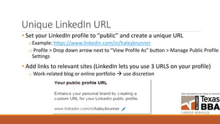 LinkedIn PP Final for Workshop | PPTX