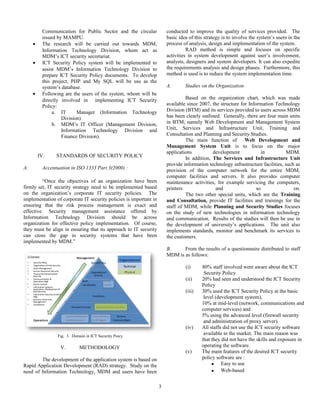 Communication for Public Sector and the circular
issued by MAMPU.
• The research will be carried out towards MDM,
Informat...