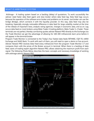 Arbitrage_Forex_Software_Trade_Monitor_3.7_Exclusive_User_Guide_New! | PDF