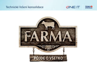 Technické řešení konsolidace
 