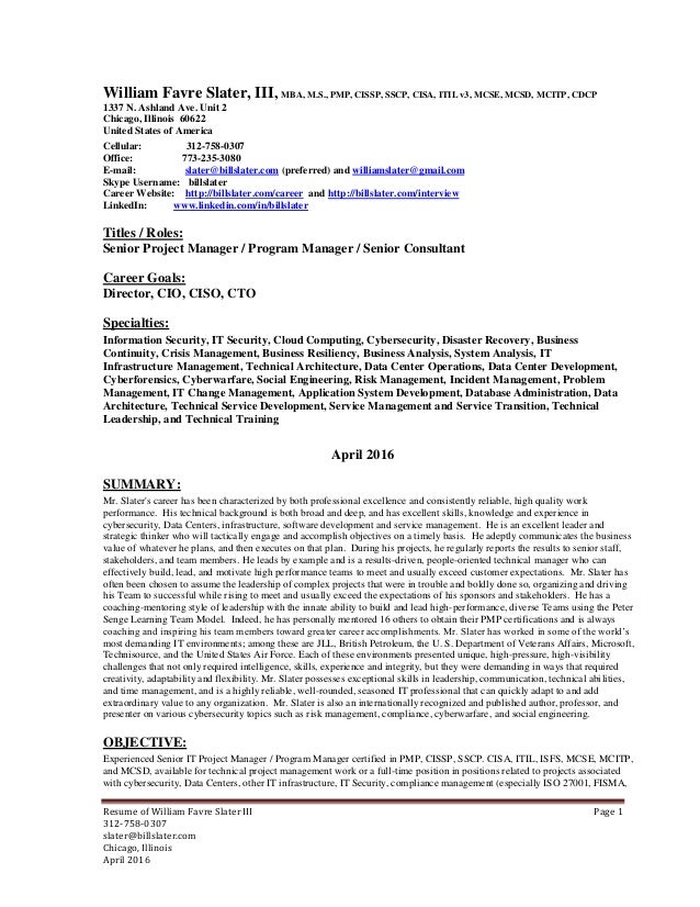 problem management resumes