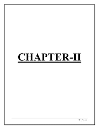49 | P a g e
CHAPTER-II
 