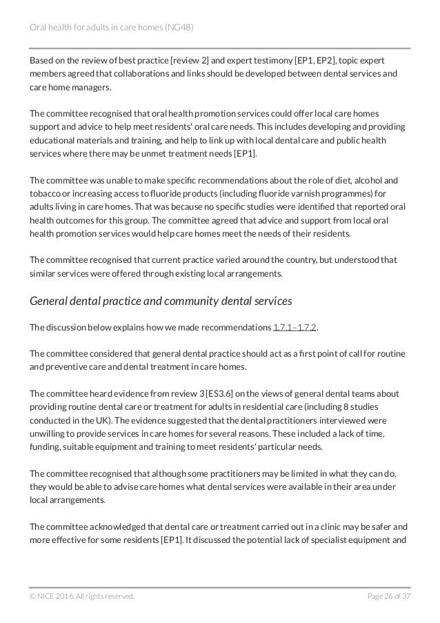 Care Home Dental Clinic
