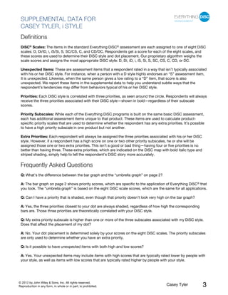 Everything DiSC management Facilitator Supplement Sample Report ...