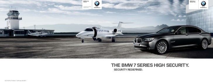 BMW 7 Series High Security Brochure BMW 7 Series High Security Brochure