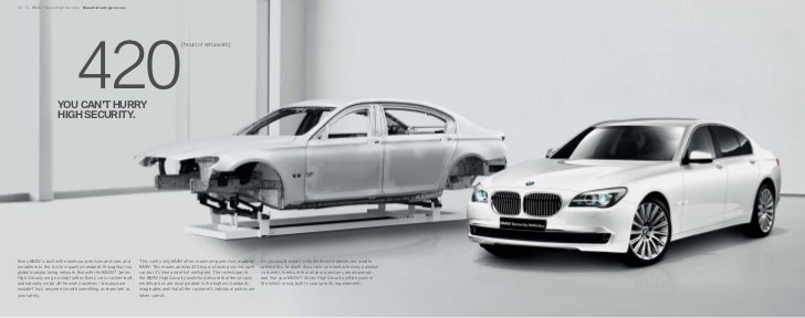 BMW 7 Series High Security Brochure BMW 7 Series High Security Brochure