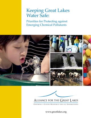 Keeping Great Lakes
Water Safe:
Priorities for Protecting against
Emerging Chemical Pollutants
www.greatlakes.org
 