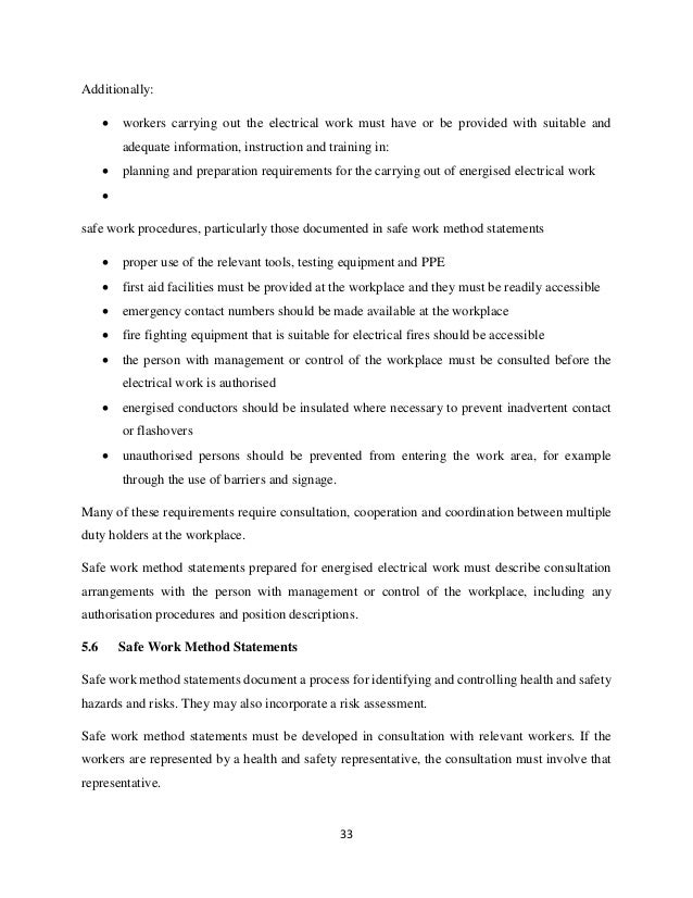 Electrical safety essay