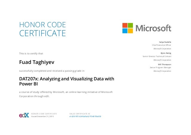 Microsoft Analyzing and Visualizing Data with Power BI