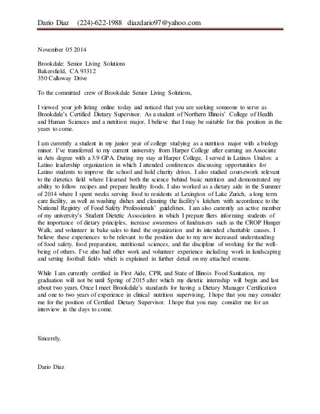 Parts of application letter ppt picture