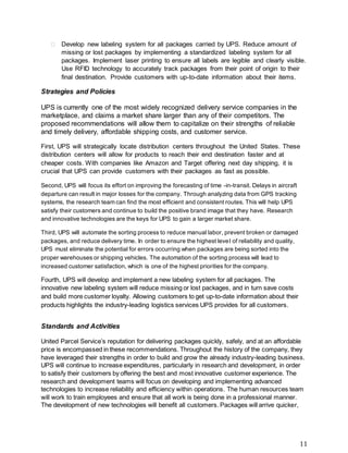 Team 8 UPS Final Case | PDF