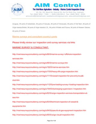 AIM CONTROL BROCHURE & INSPECTION SURVEY ACTIVITIES DETAILS | PDF