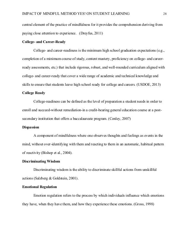 Mindfulness meditation dissertation picture