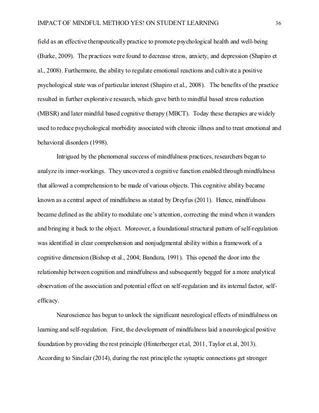 Mindfulness literature review picture