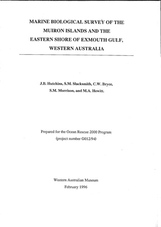 1996 -- Morrison & Alderslade_Octocorals Muiron Island