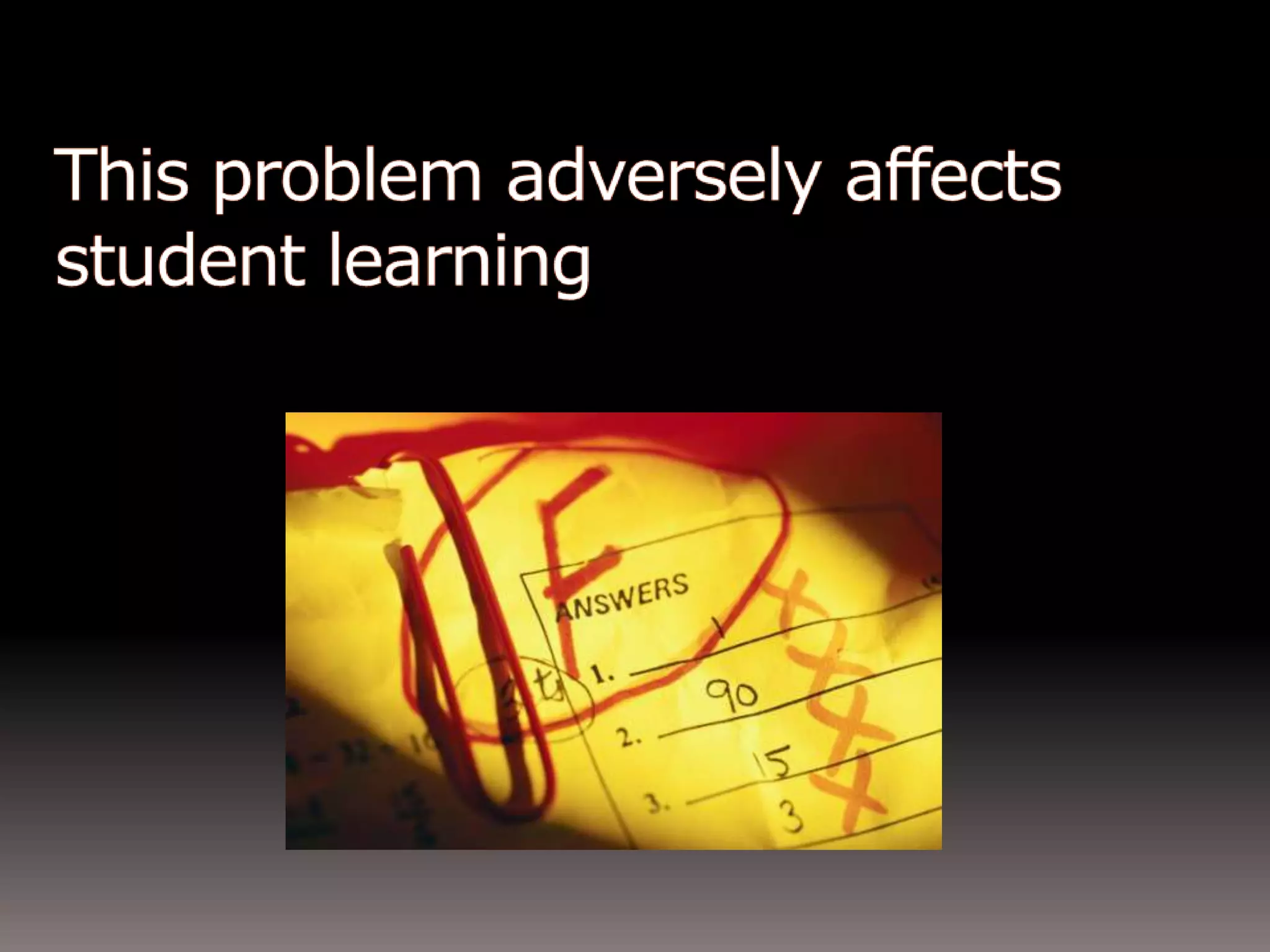 PowerPoint overload adversely affects student learning
