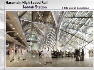 Haramain High Speed Rail
Jeddah Station ● Site view at Completion
1
 