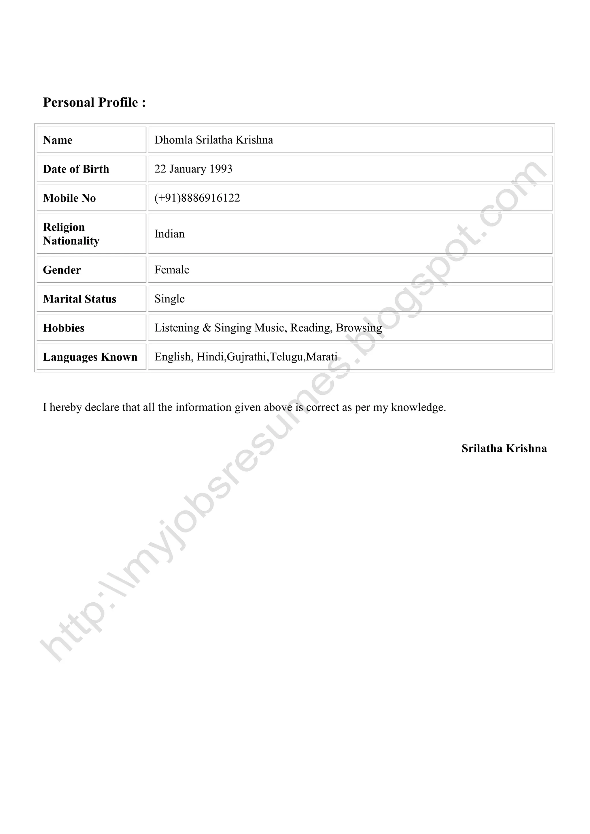 My cv pdf