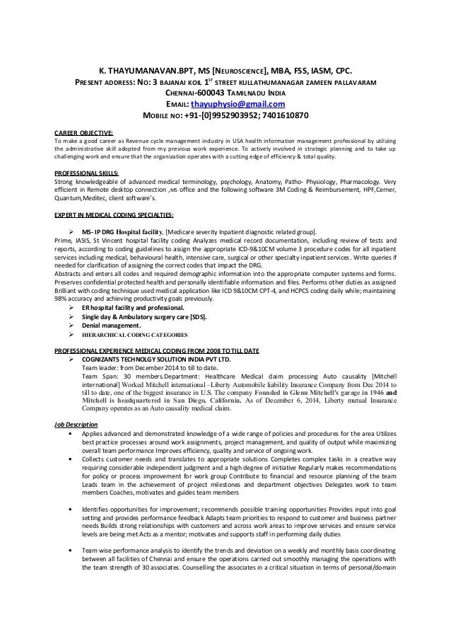 cpc with icd 10 certified medical coder team leader 7 medical coder resume no experience