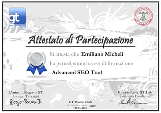 Emiliano Micheli
Advanced SEO Tool
11230
27-03-2013
 