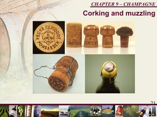21
CHAPTER 9 – CHAMPAGNE
Corking and muzzling
 