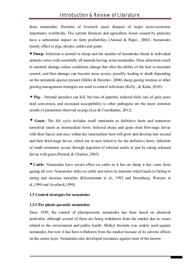 anthelmintic resistance thesis anthelmintic resistance thesis