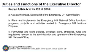 A Briefer on Emergency 911 National Office.pptx