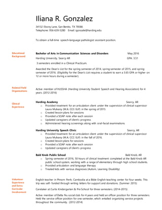 SLPA resume PDF - SLPA Resume 1 320 