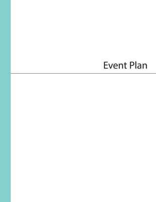 Event Plan
 