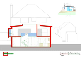 long section : DeafSpace sightlines
1:50@A3
0m 2m 5m
roomfactory
rear garden view
 