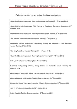 Steven Popper Steven Popper edited CV April 2016 | DOC