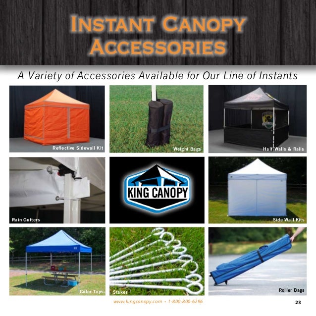 2016KingCanopyProductCatalog8.26.16