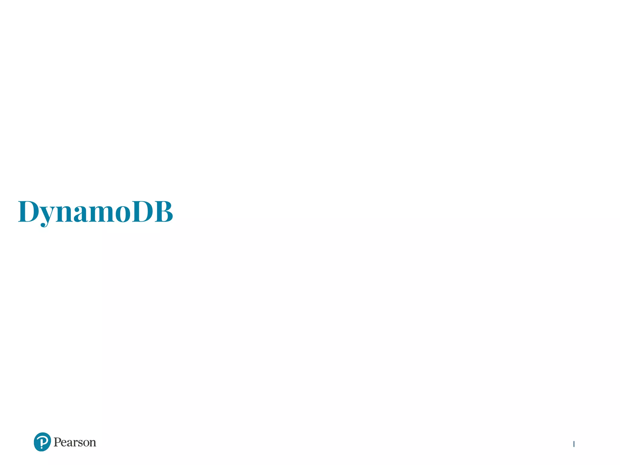DynamoDB
 