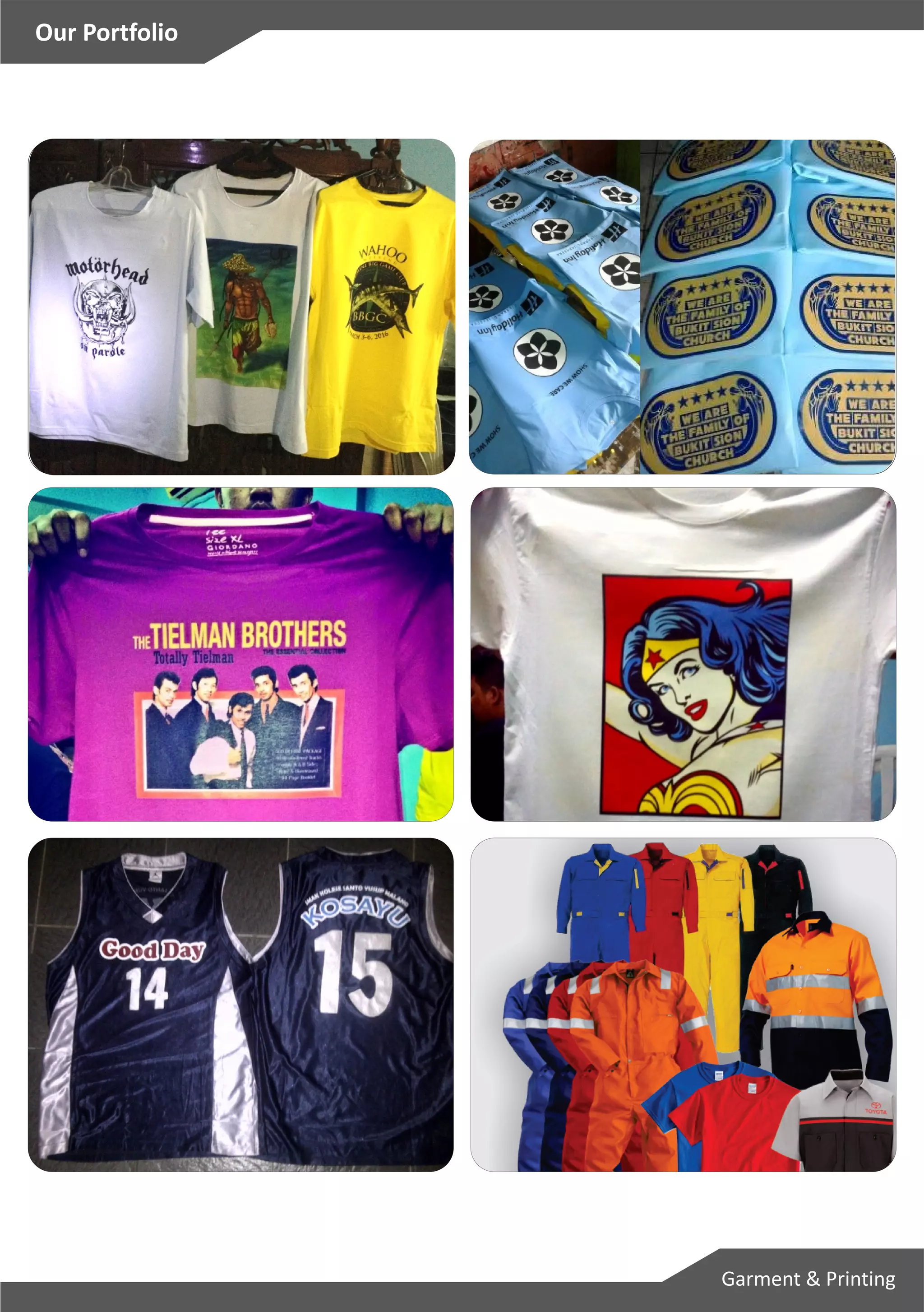 Mug Custom
Garment & Printing
 