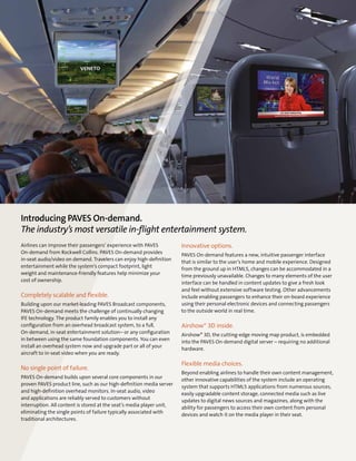 PAVES On-demand in flight information system | PDF