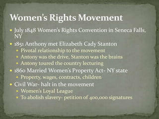 Susan B Anthony Powerpoint | PPTX