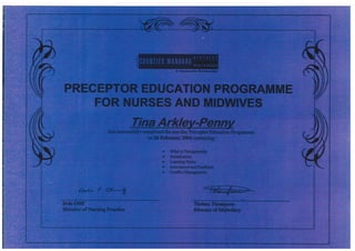Preceptor Education Program
