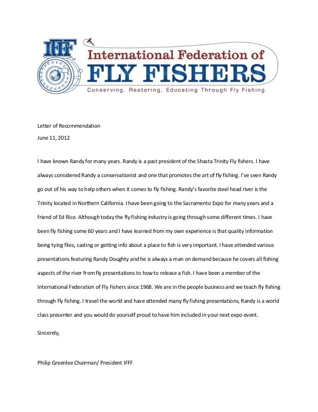 letter of recommendation philip greenlee chairman president ifff rice letter of recommendation