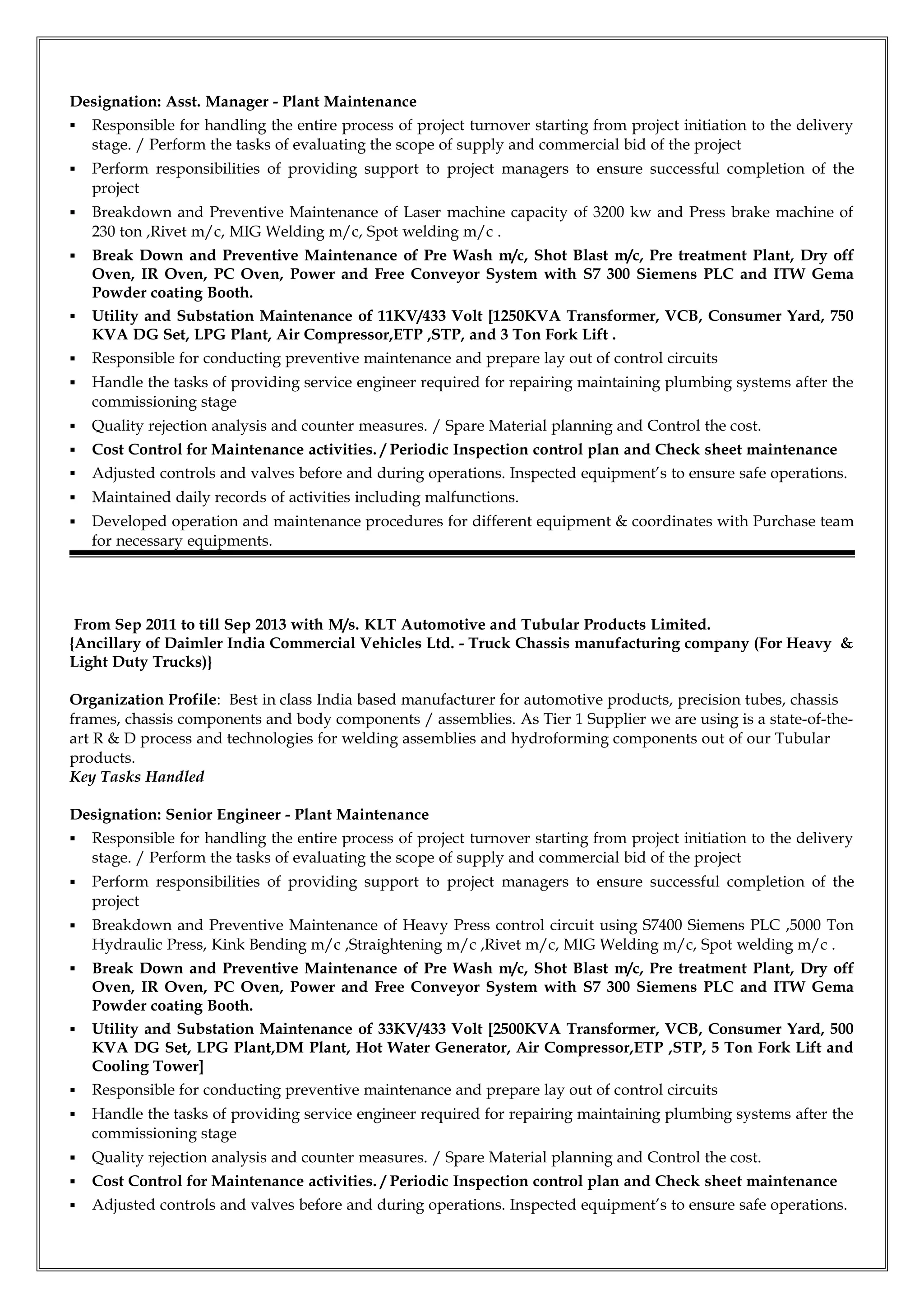 CV Dewaharbabu | DOC